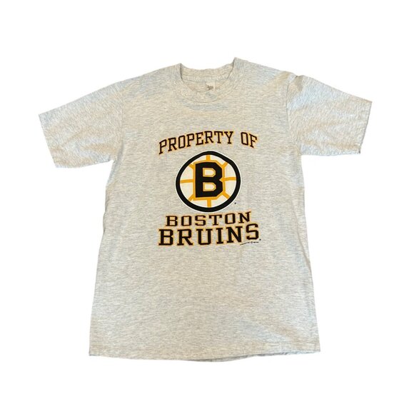 Vintage Other - Vintage 1993 Property of Boston Bruins Ray Bourque #77 Single Stitch T-Shirt L
